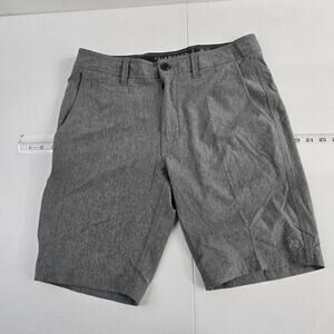 7Diamonds‎ Velocity Performance Shorts Men’s Gray Size 32 Stretch Quick Dry 6352